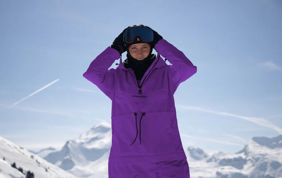 Purple Ski Suits