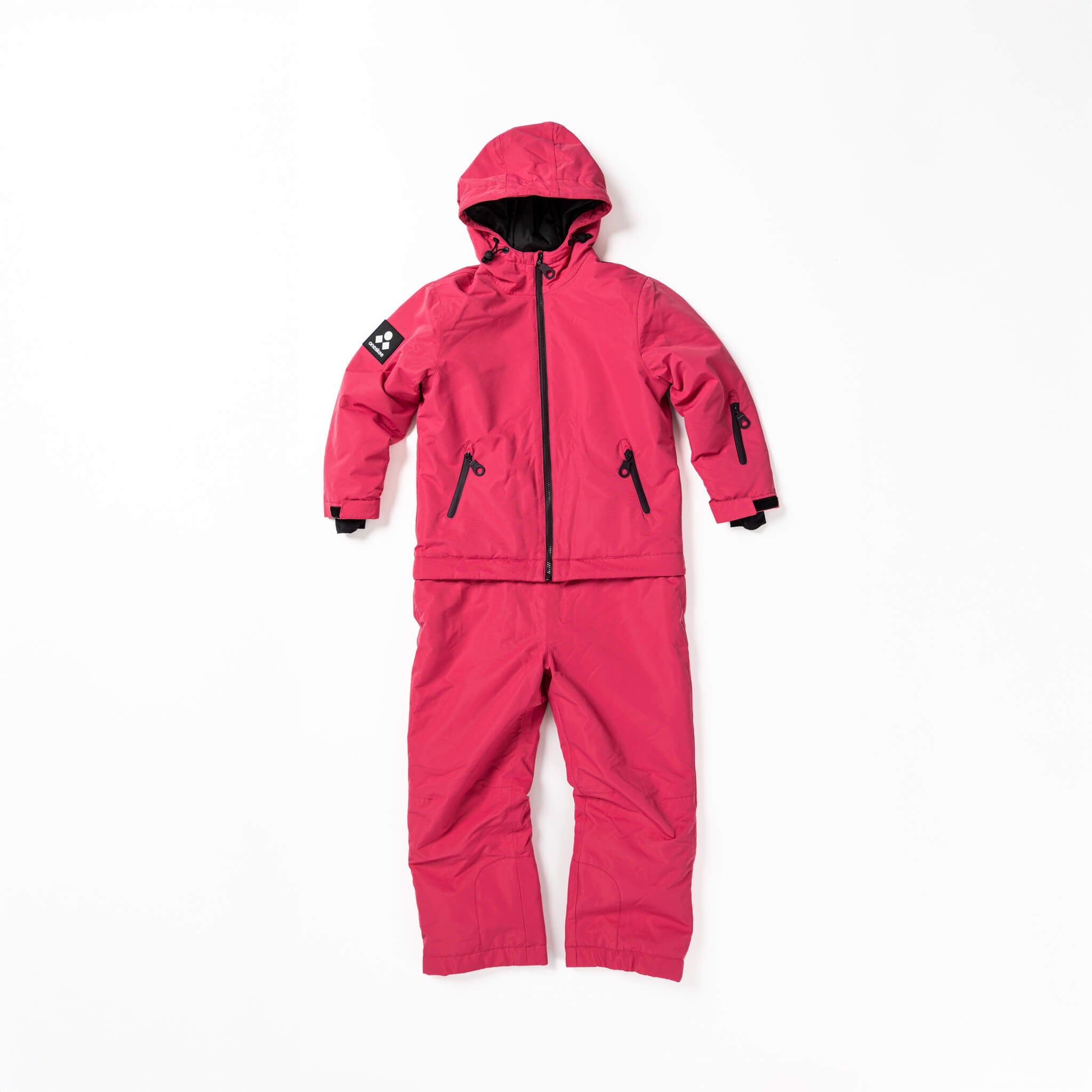 Kids 2-in-1 Snow Suit, Raspberry