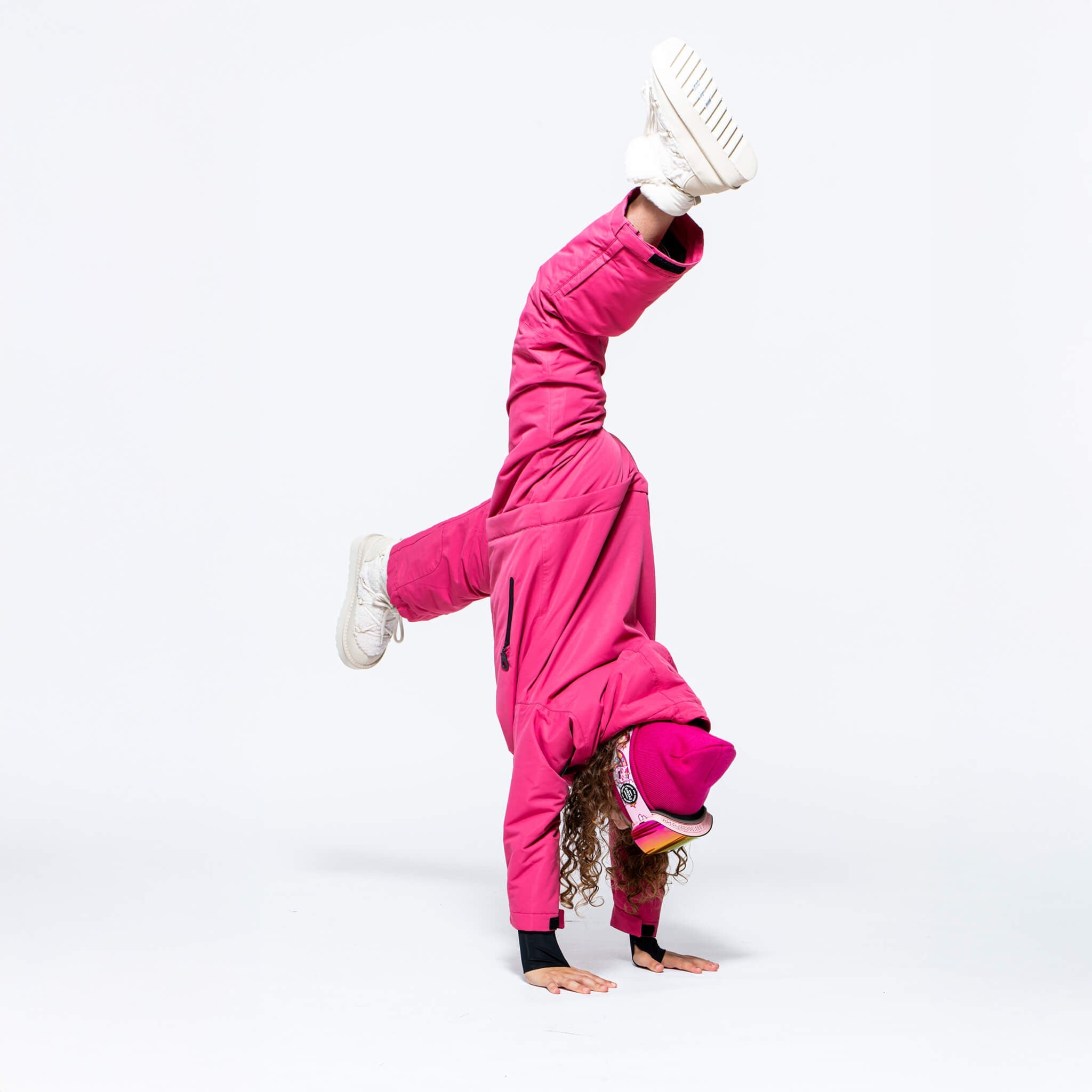 Kids 2-in-1 Snow Suit, Raspberry