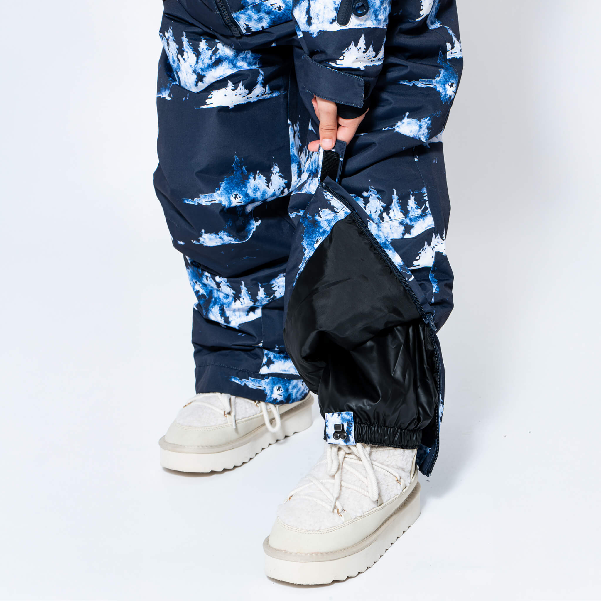 Kids 2-in-1 Snow Suit, Blue Forest