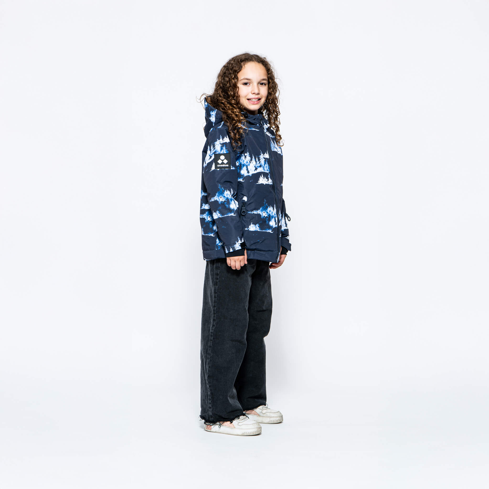 Kids 2-in-1 Snow Suit, Blue Forest