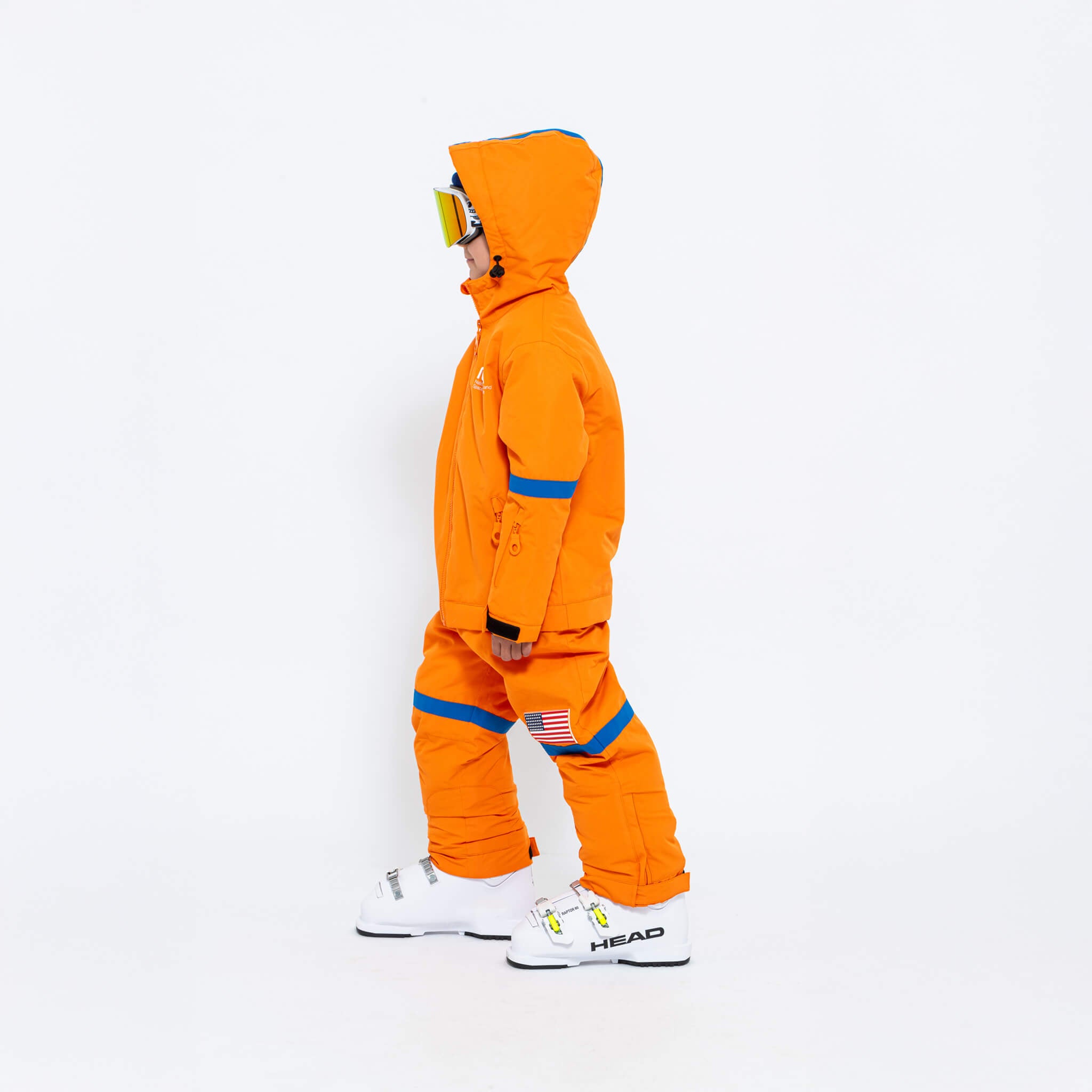 Kids 2-in-1 Snow Suit, Orange NASA