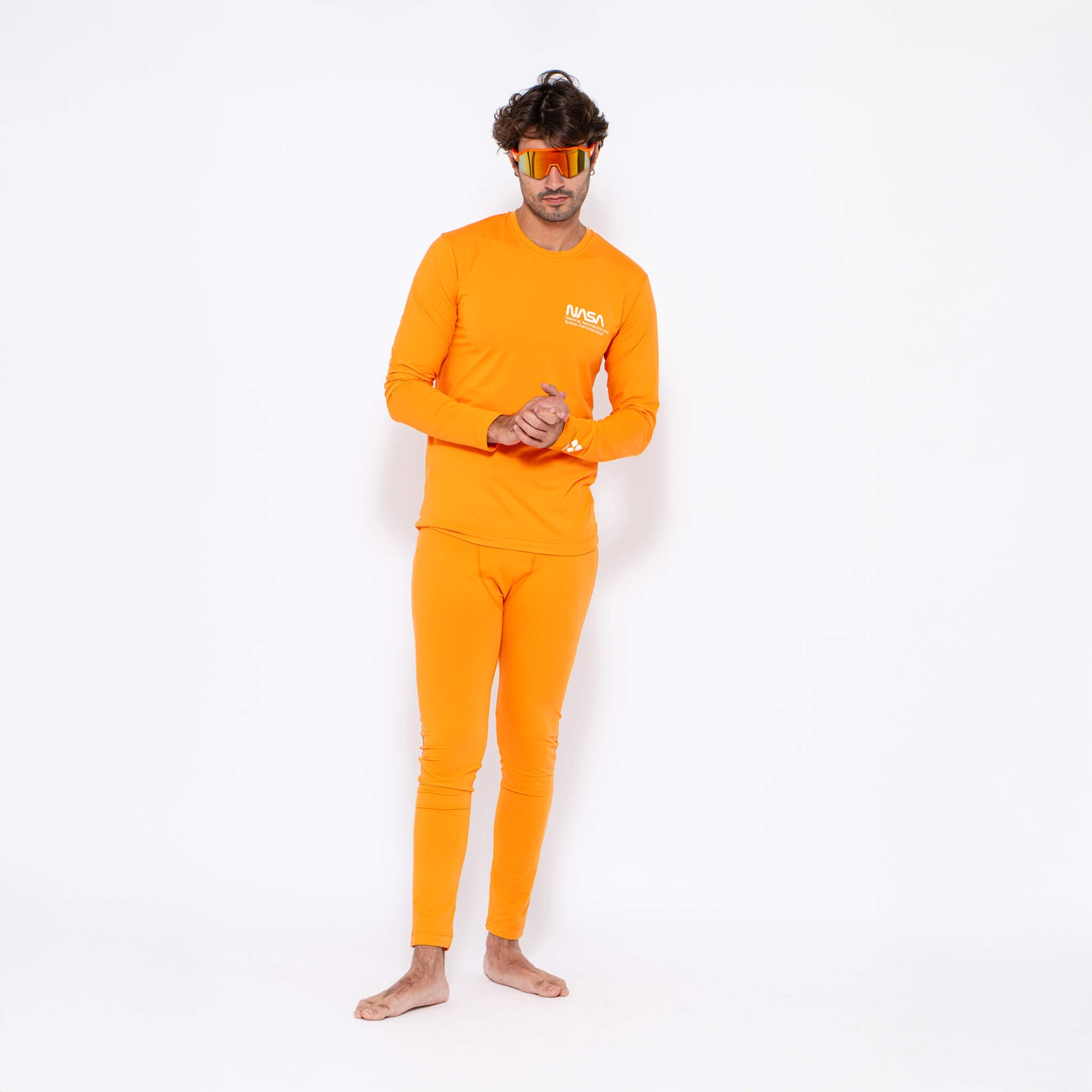Men's Base Layer Set, Orange NASA