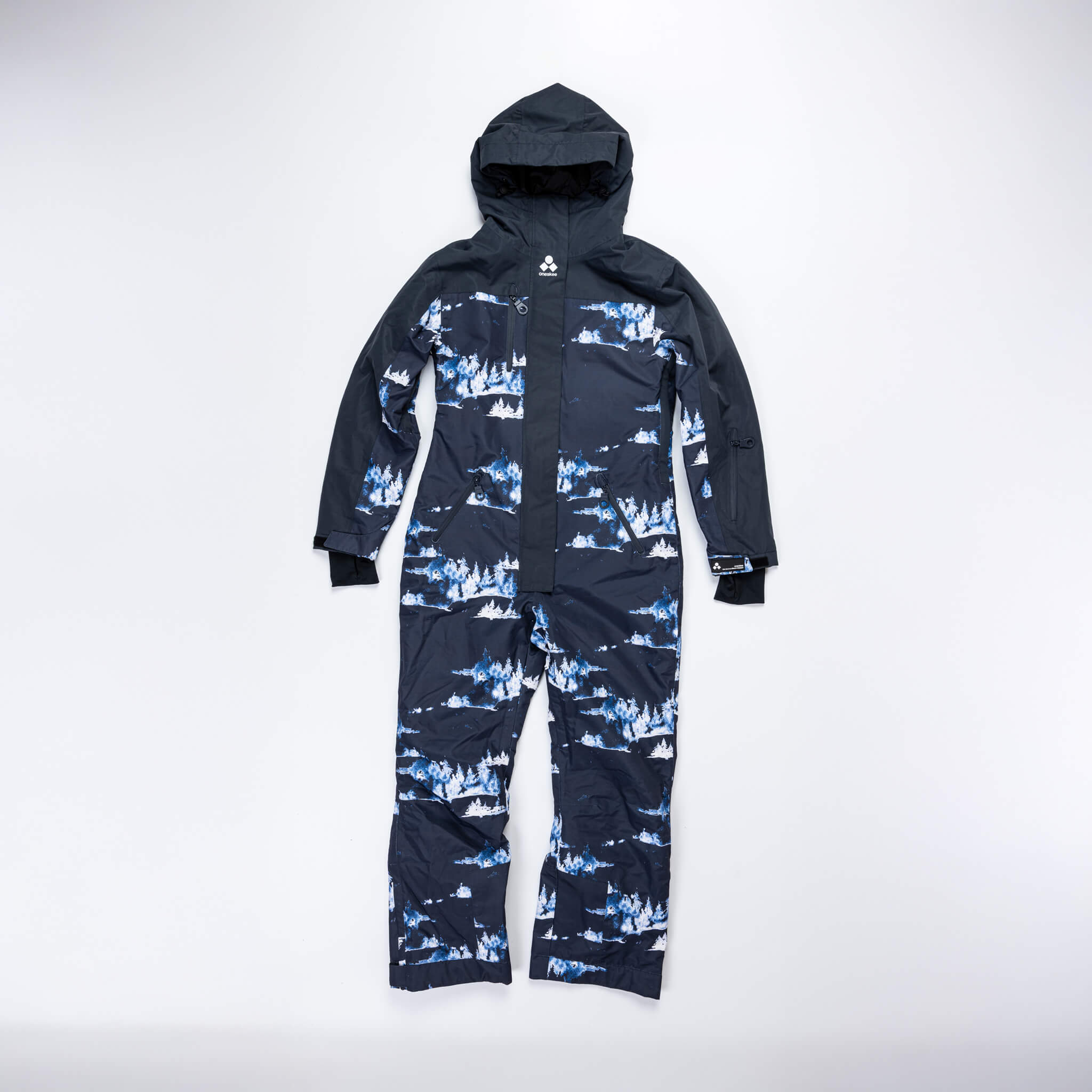 Women's Snow Suit, Blue Forest