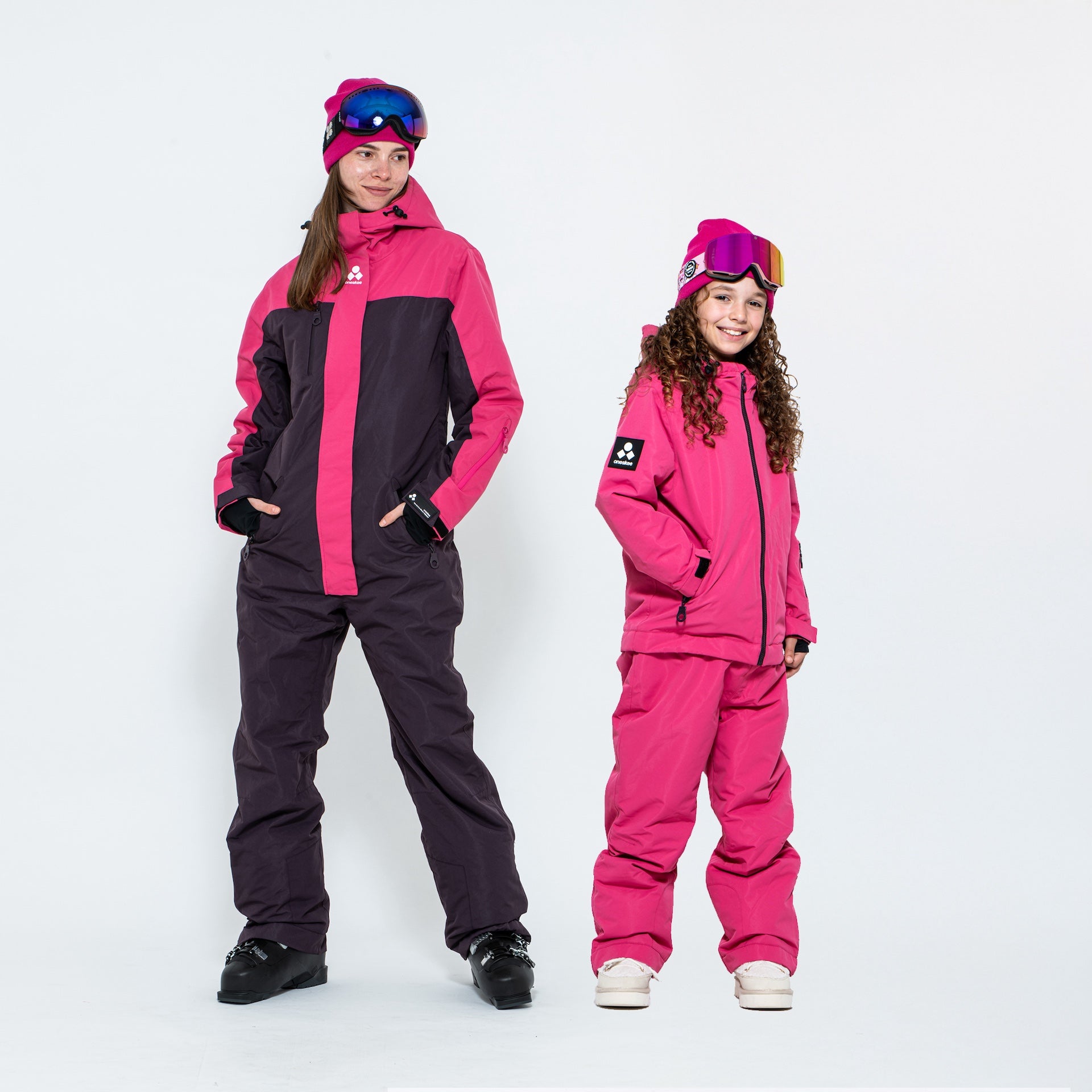 Kids 2-in-1 Snow Suit, Raspberry