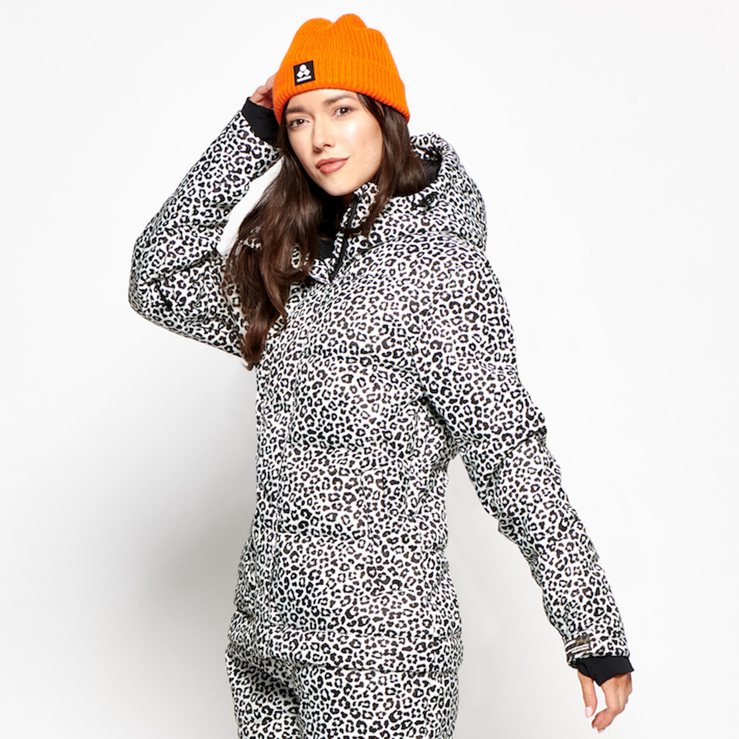 Women's 2-in-1 Snow Suit, Leopard