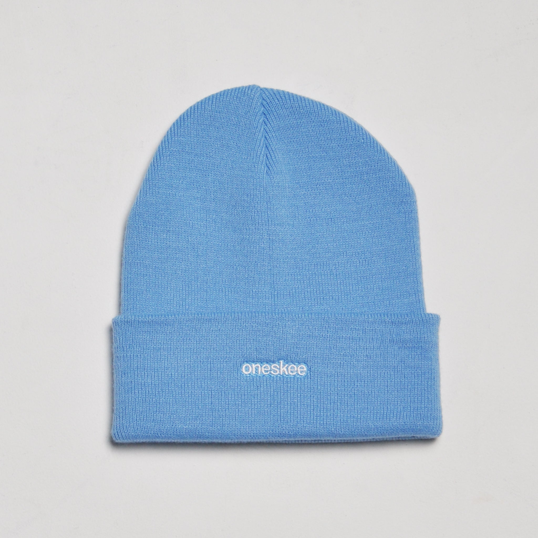 Essential Logo Beanie, Sky Blue