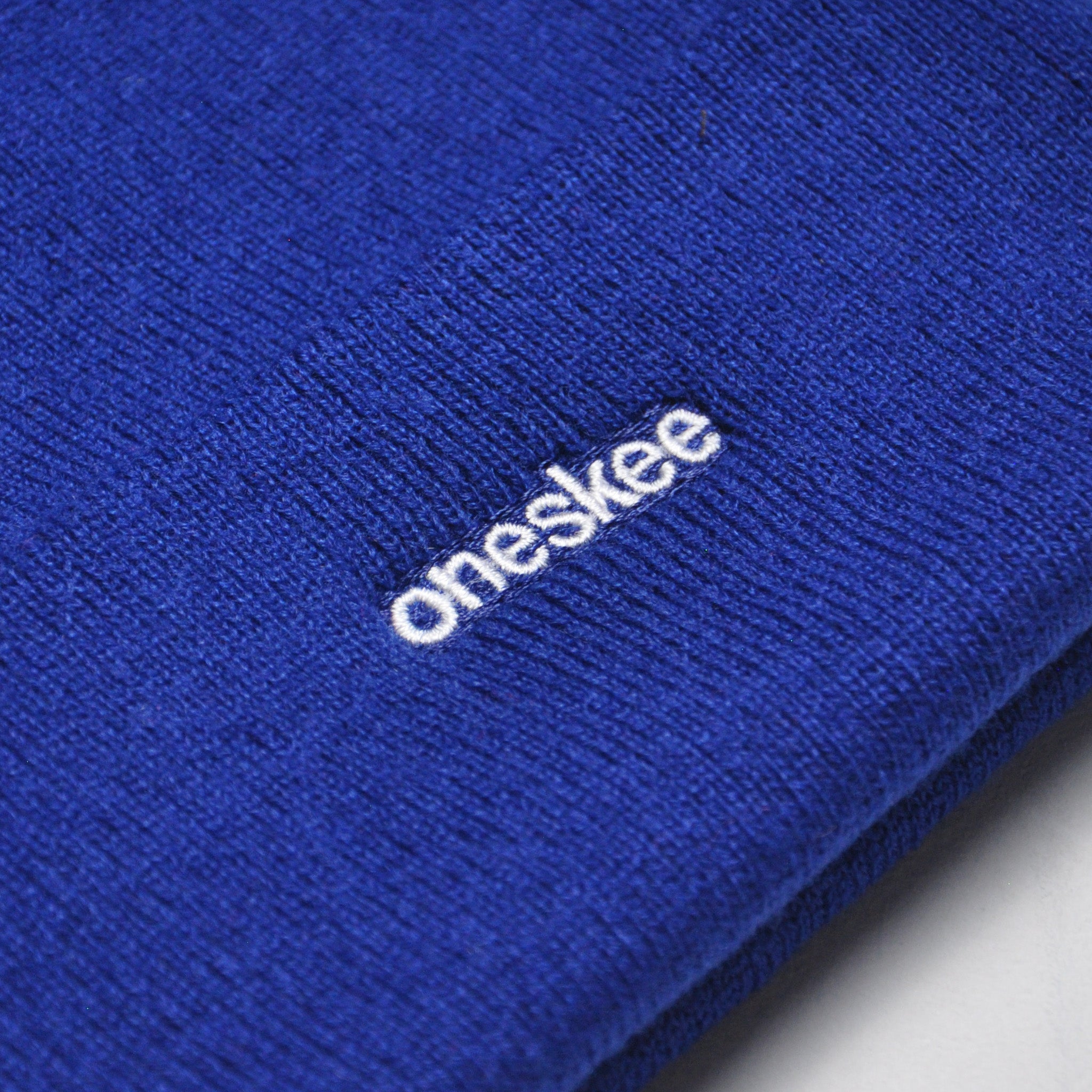Kids Essential Logo Beanie, Blue