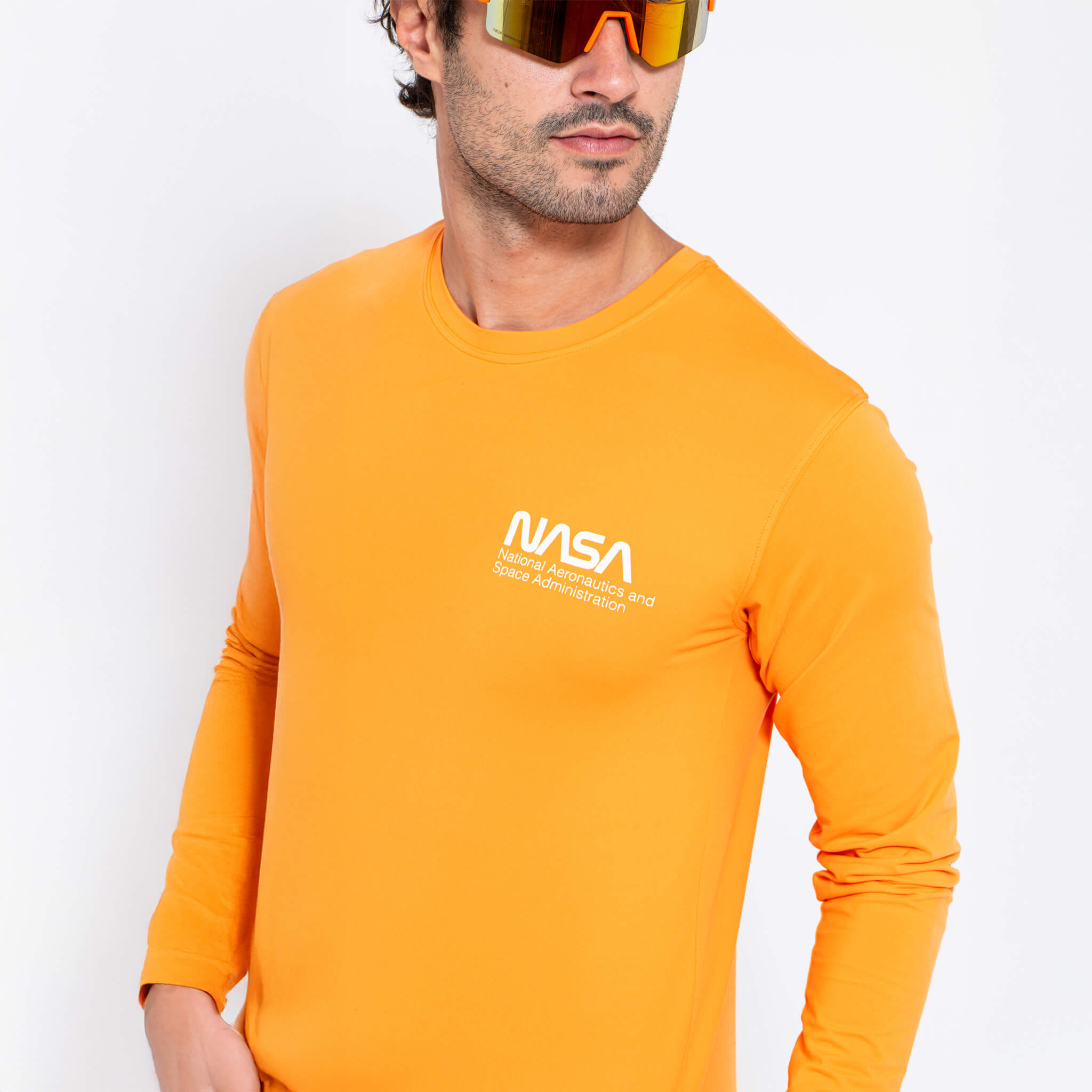 Men's Base Layer Set, Orange NASA