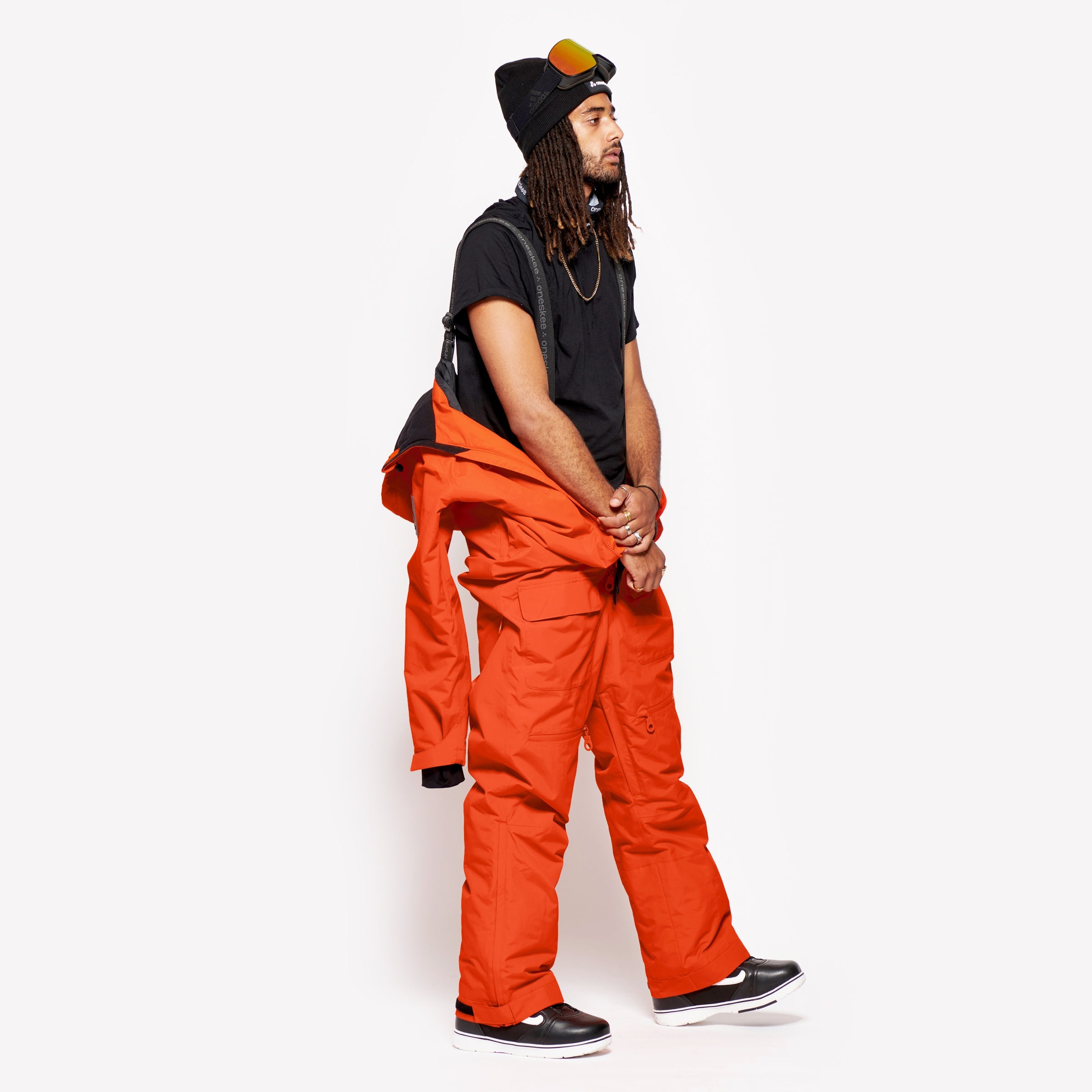 Men's Snow Suit, Orange