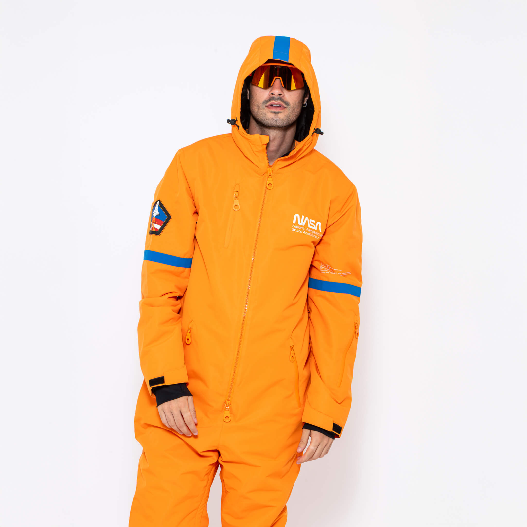 Men's Snow Suit, Orange NASA - Oneskee EU