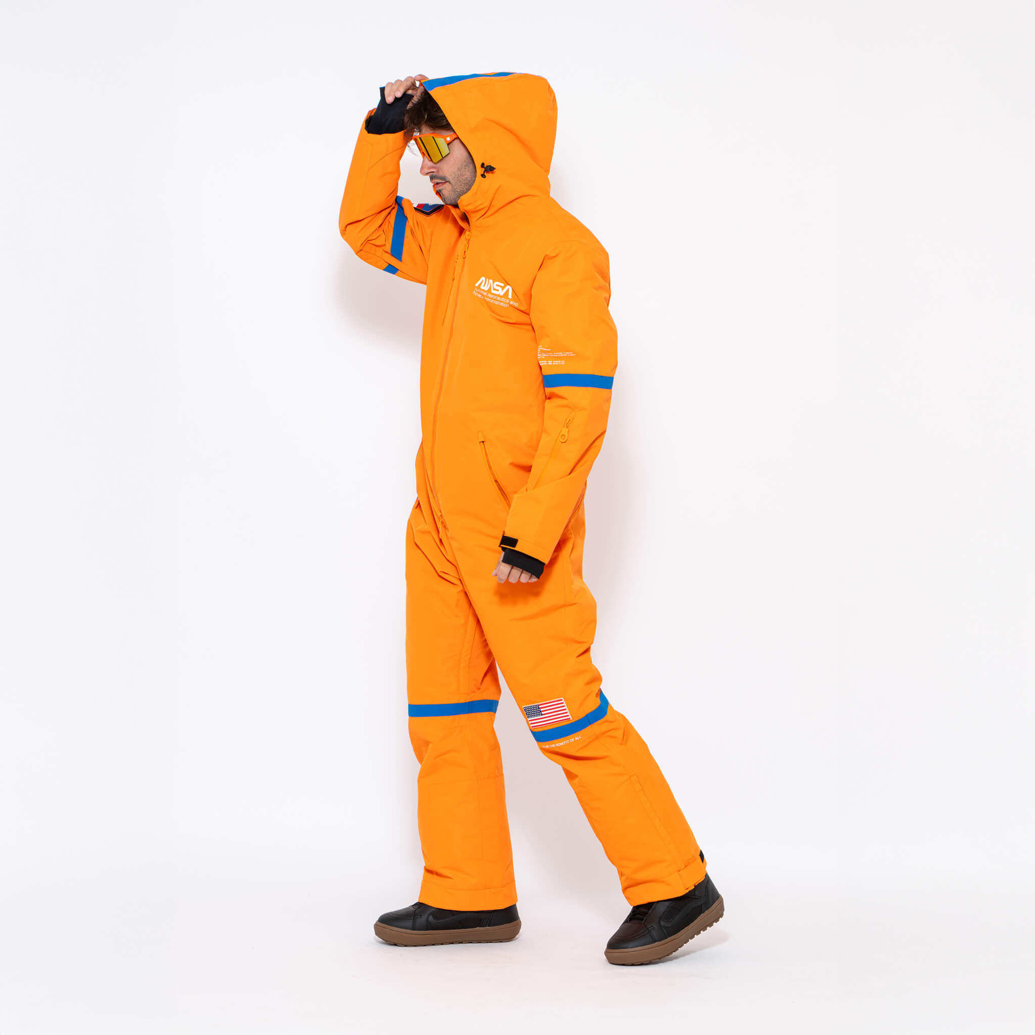 メンズウェア Nosuke101 Men's Snow Suit, Orange NASA - Oneskee EU