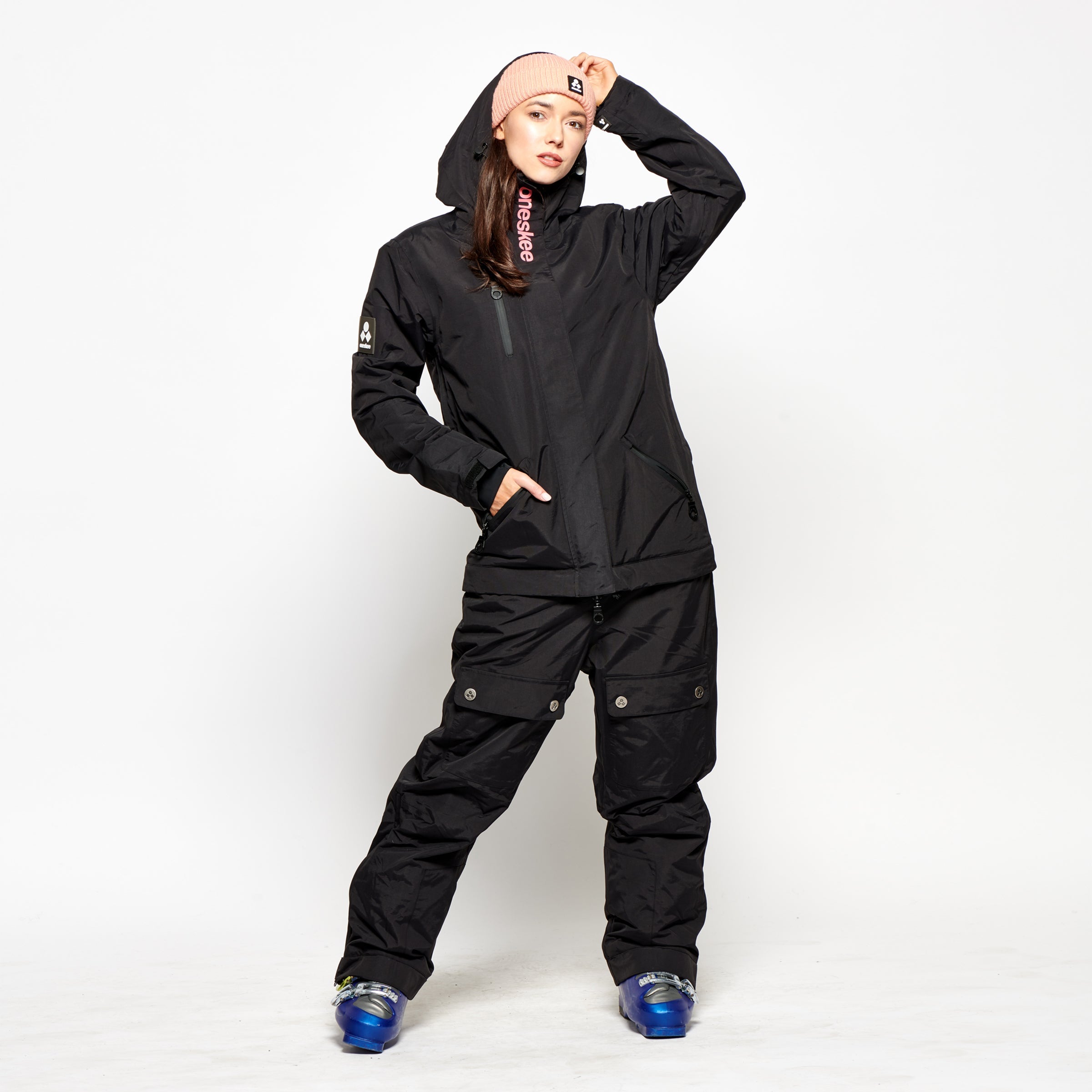 Women's 2-in-1 Snow Suit, Black