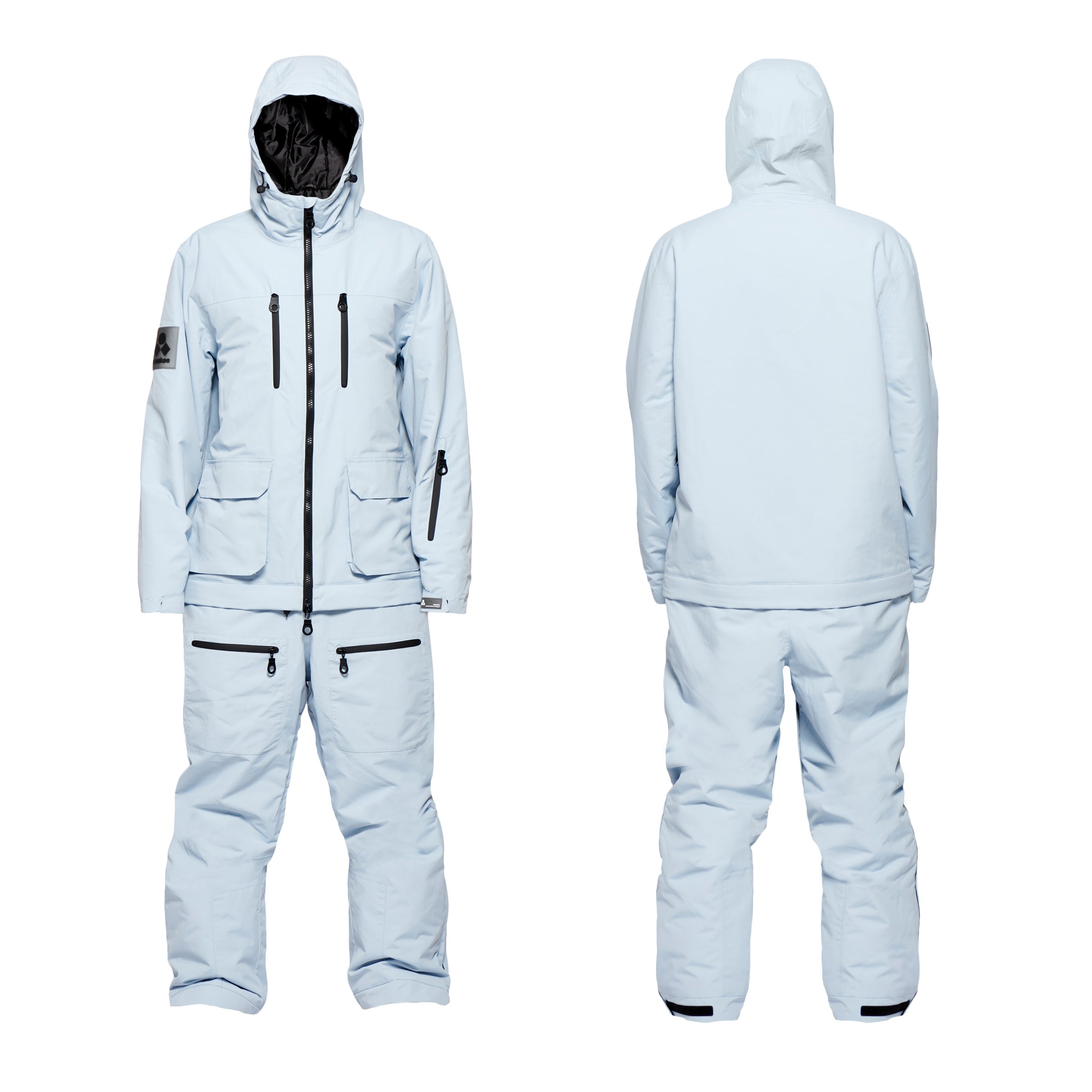 Men's 2-in-1 Snow Suit, Blue Fog