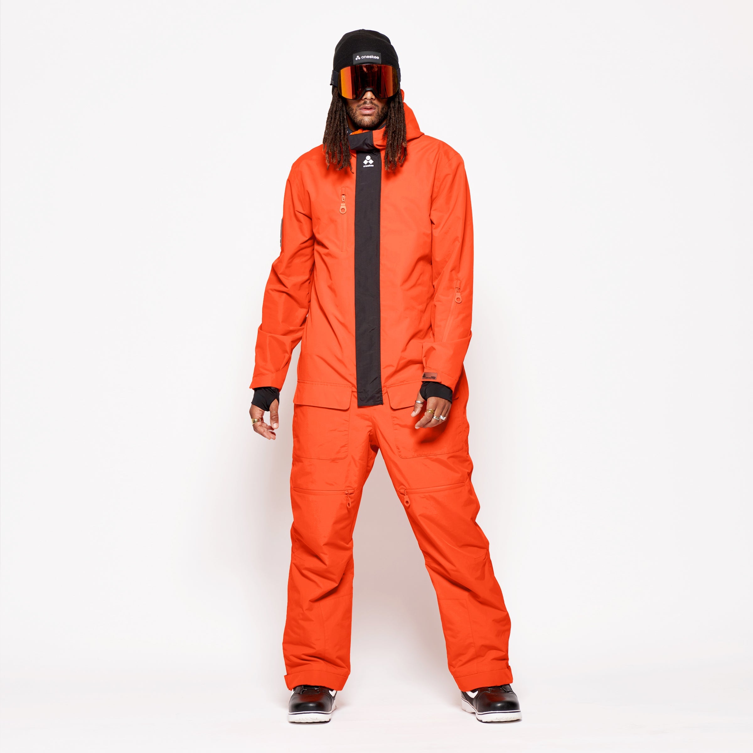 Men's Snow Suit, Orange