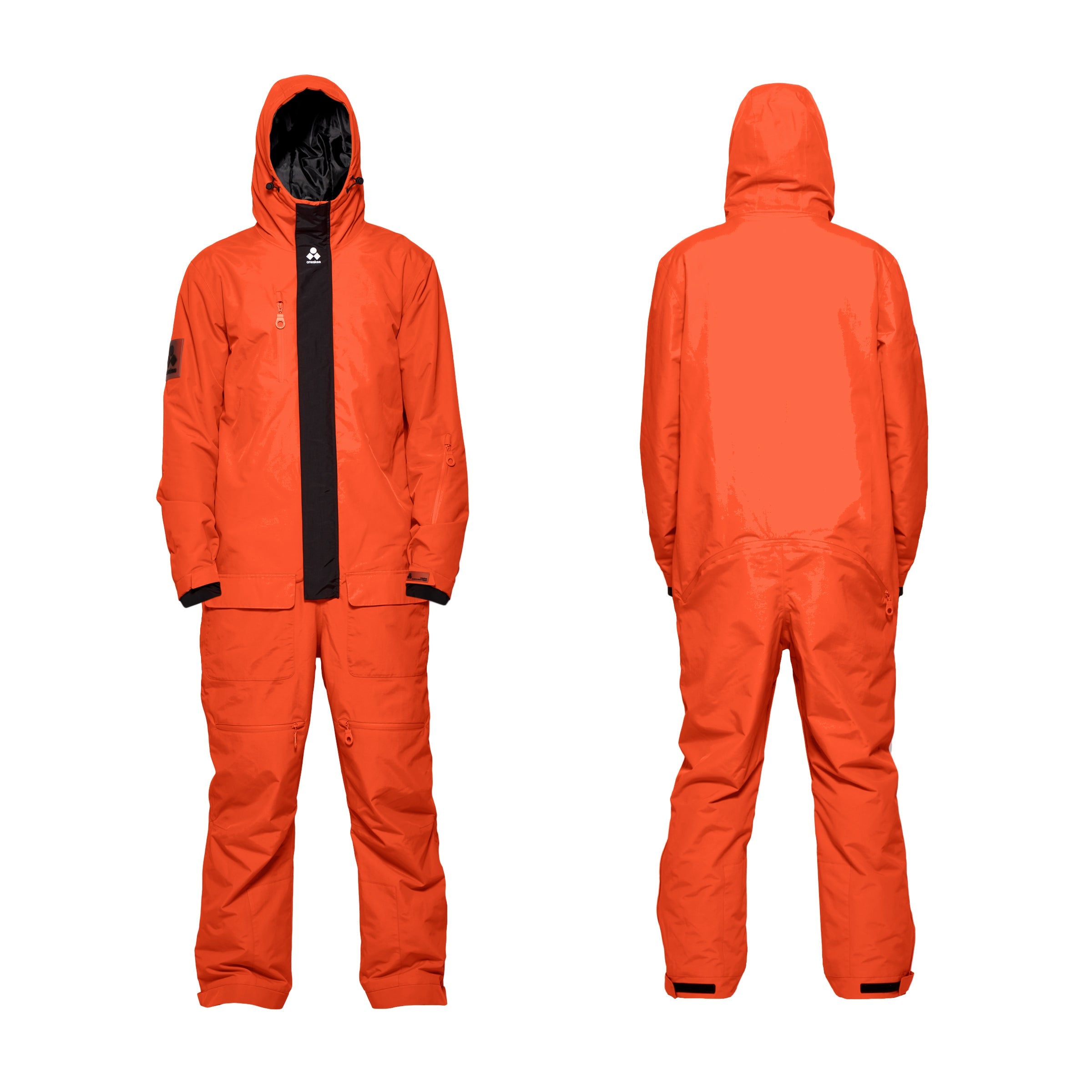 Men's Snow Suit, Orange
