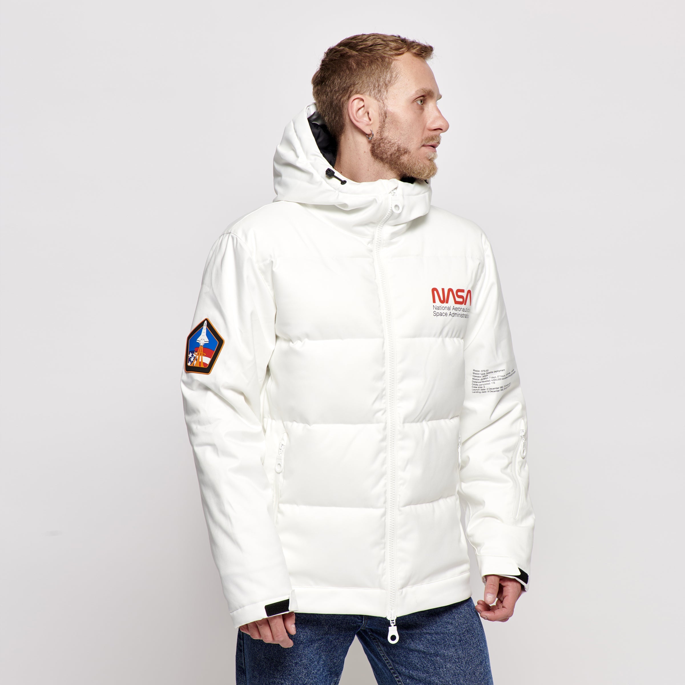 Bundle - Men's & Kids White NASA