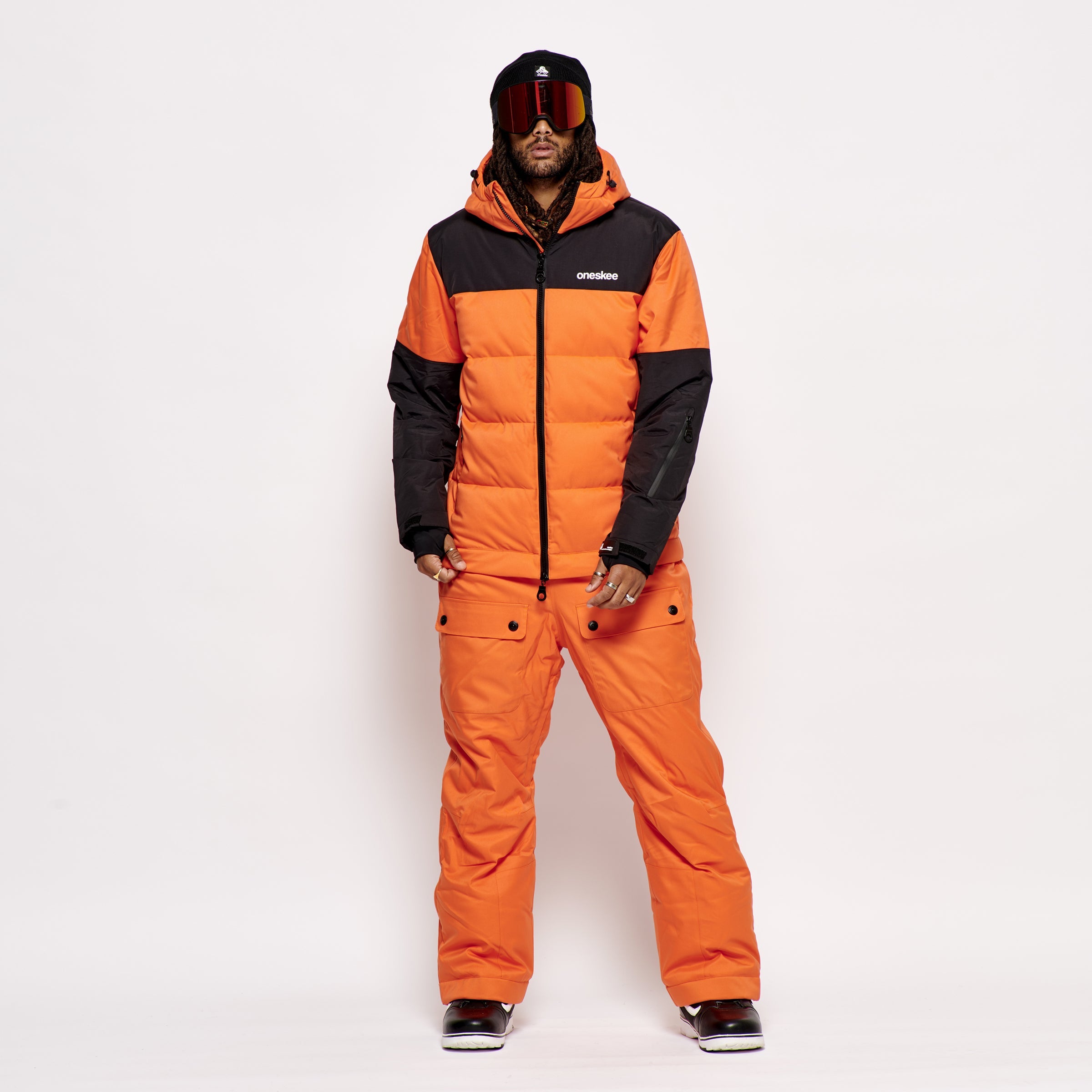 Men's 2-in-1 Snow Suit, Orange