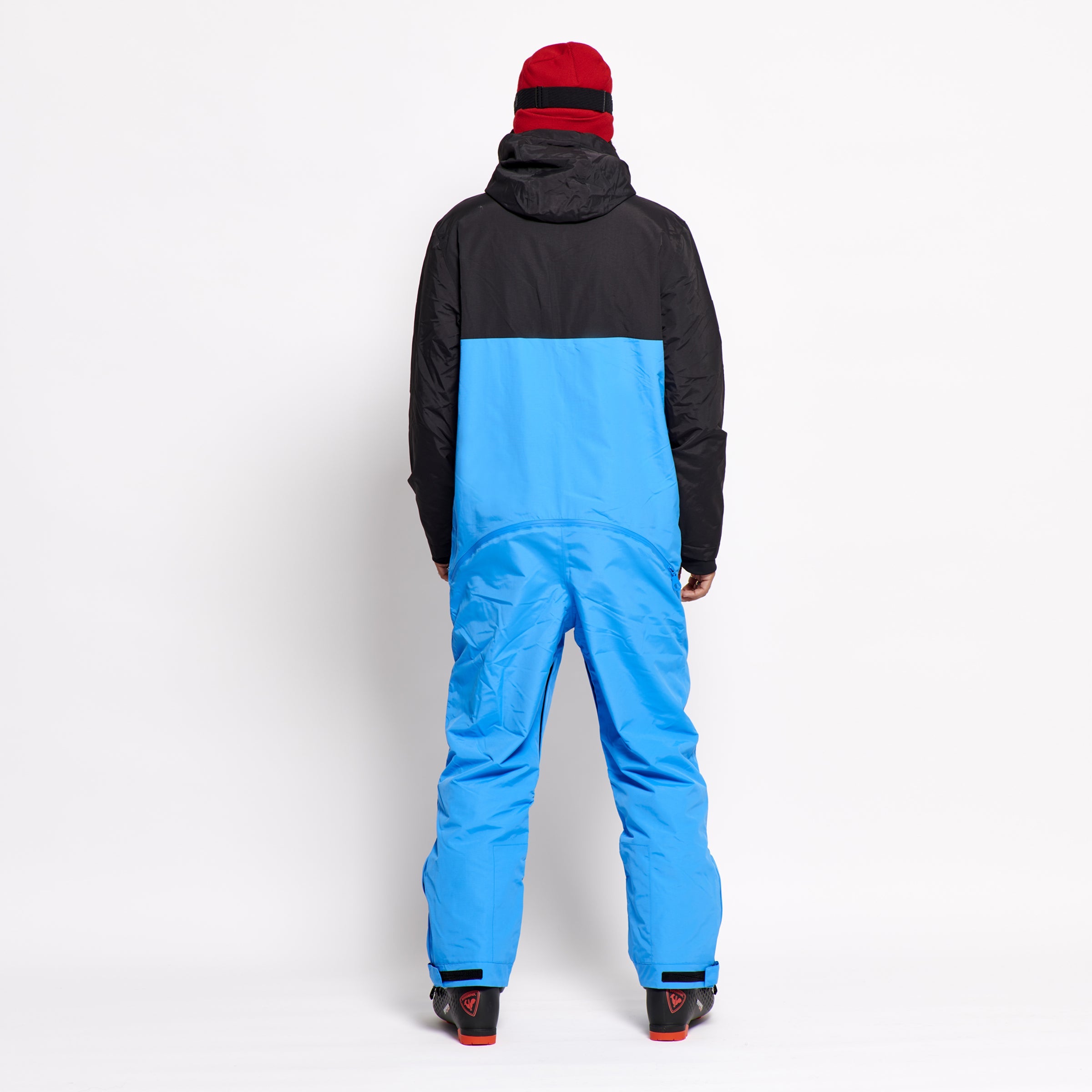 Men's Snow Suit, Blue & Black