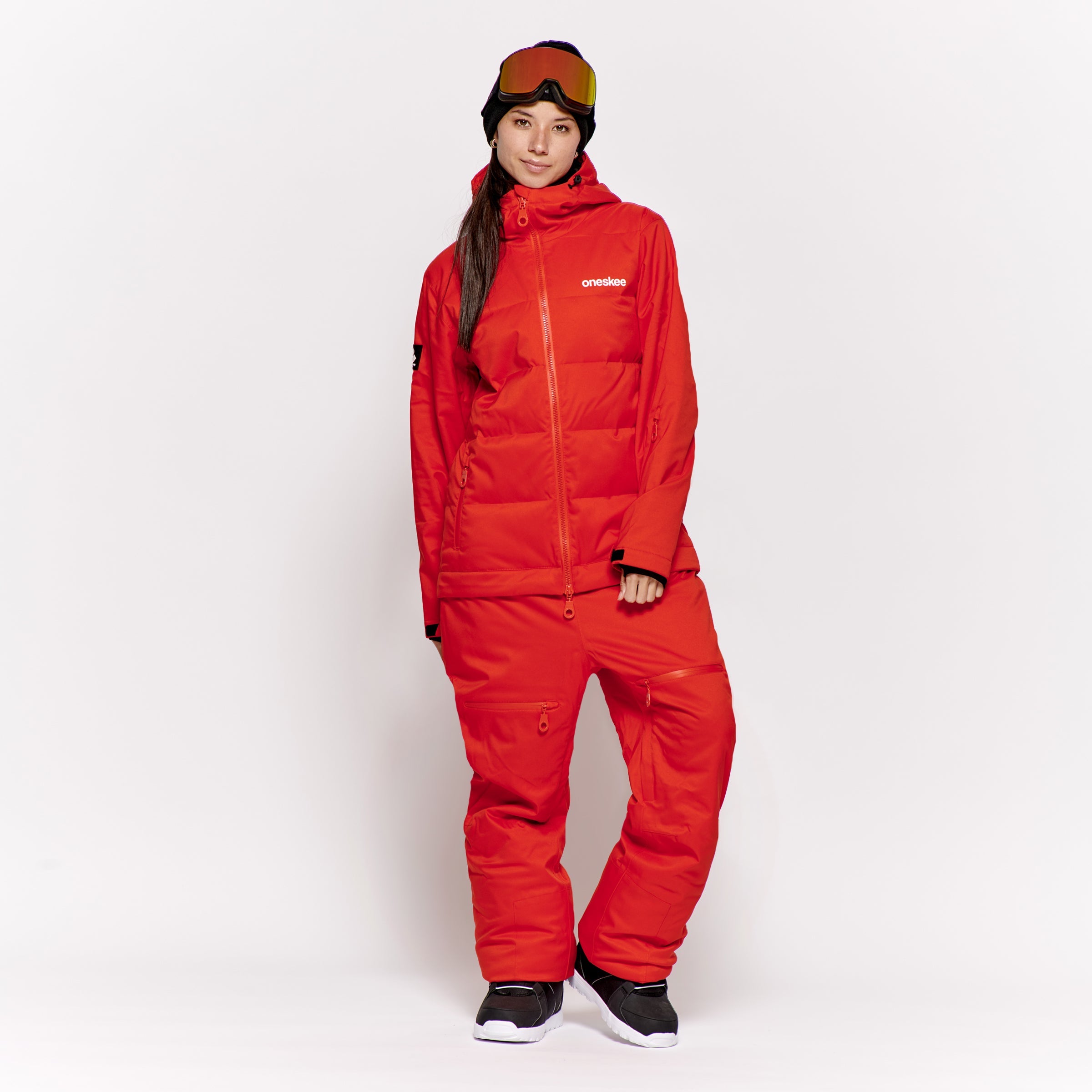 Women's 2-in-1 Snow Suit, Red