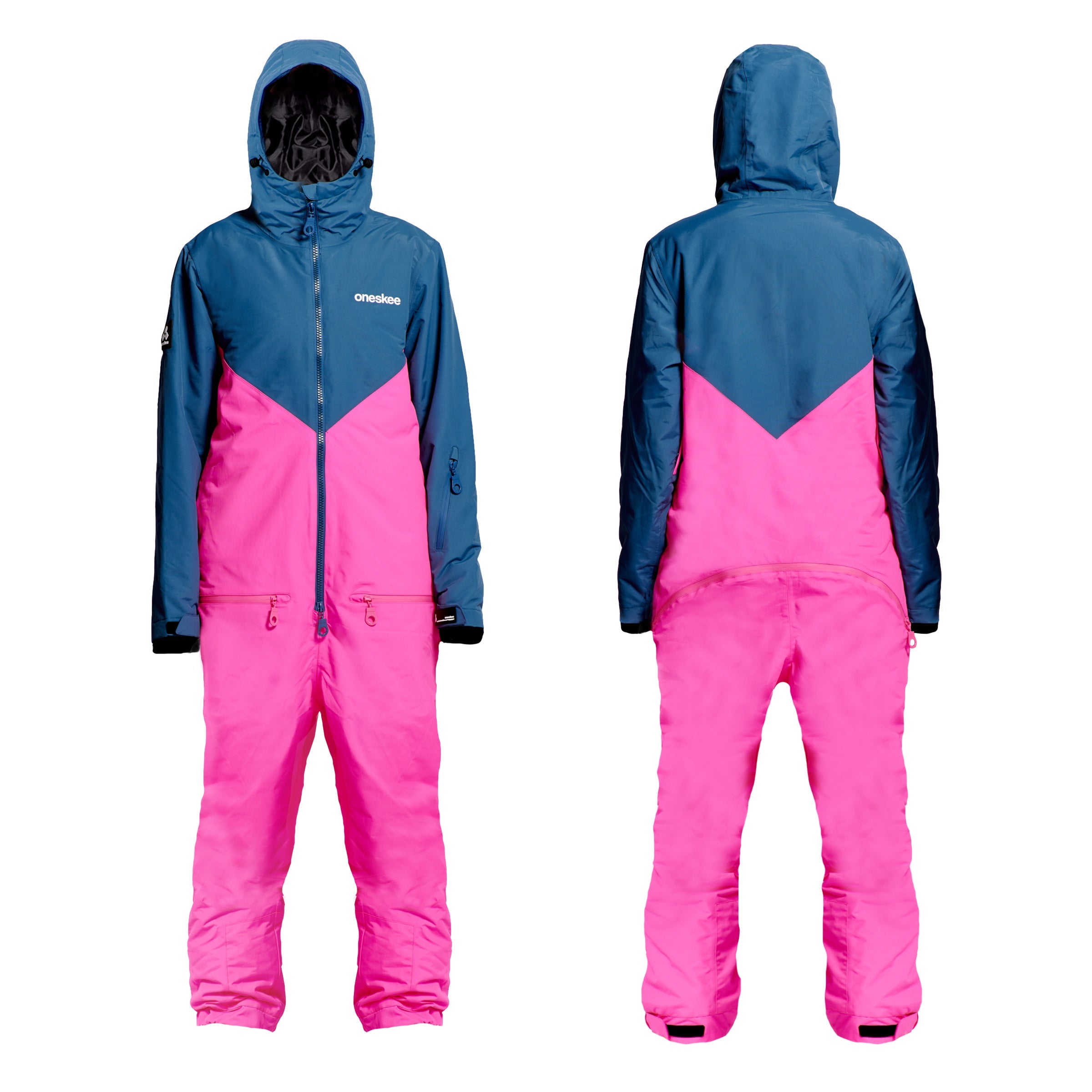 Women's Snow Suit, Neon Pink