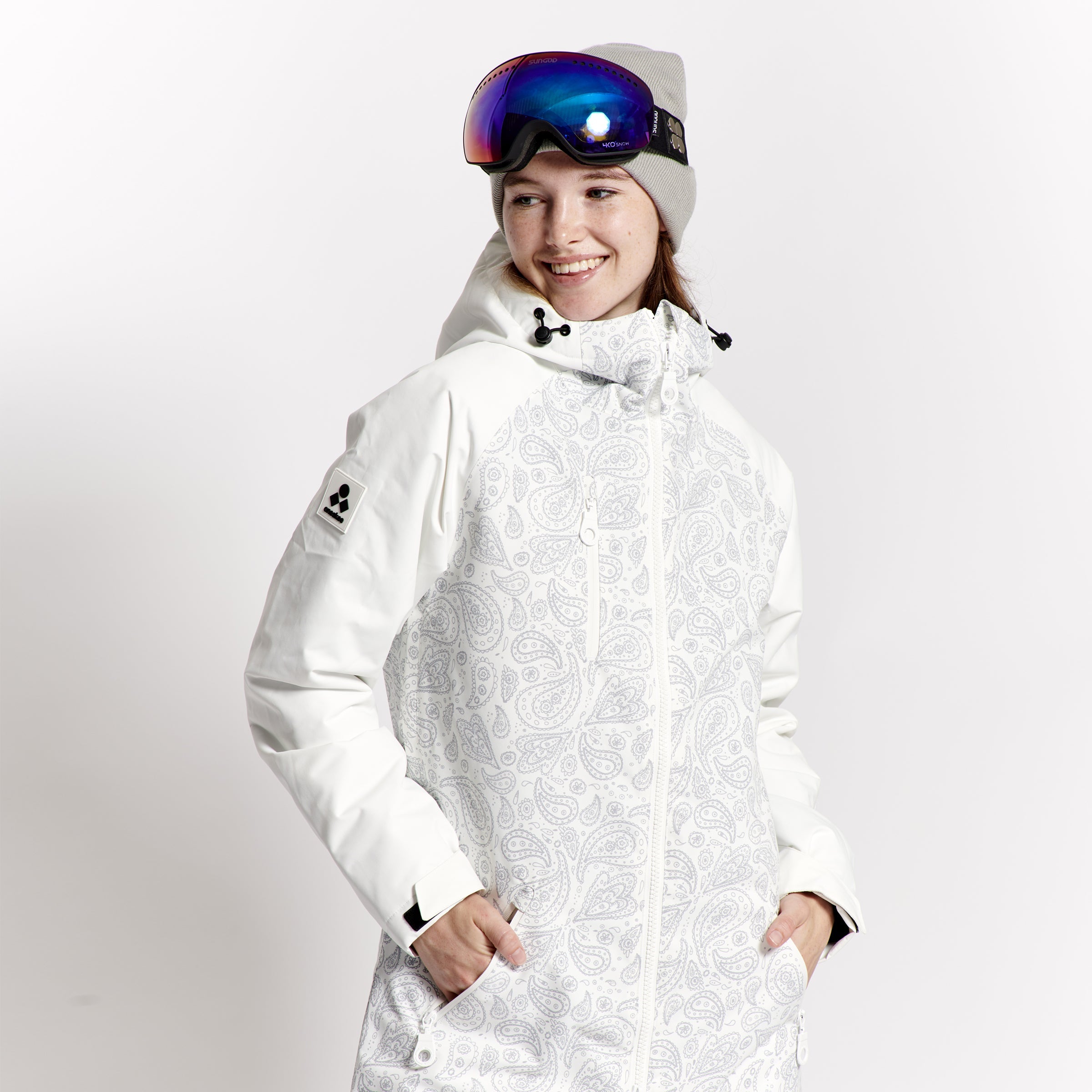 White snowsuit womens hotsell