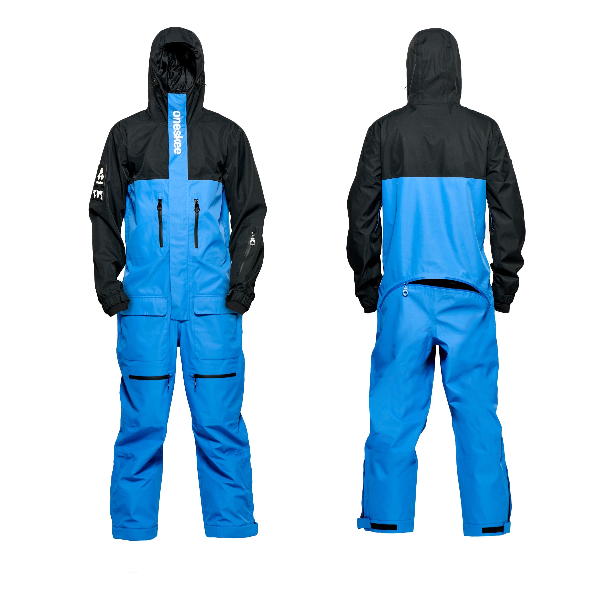 Men's Shell Snow Suit, Blue